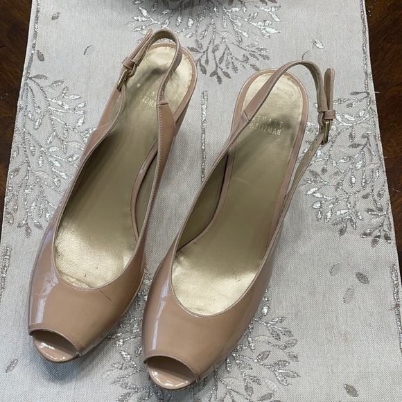 Stuart Weitzman Riviera Slingback Wedge 